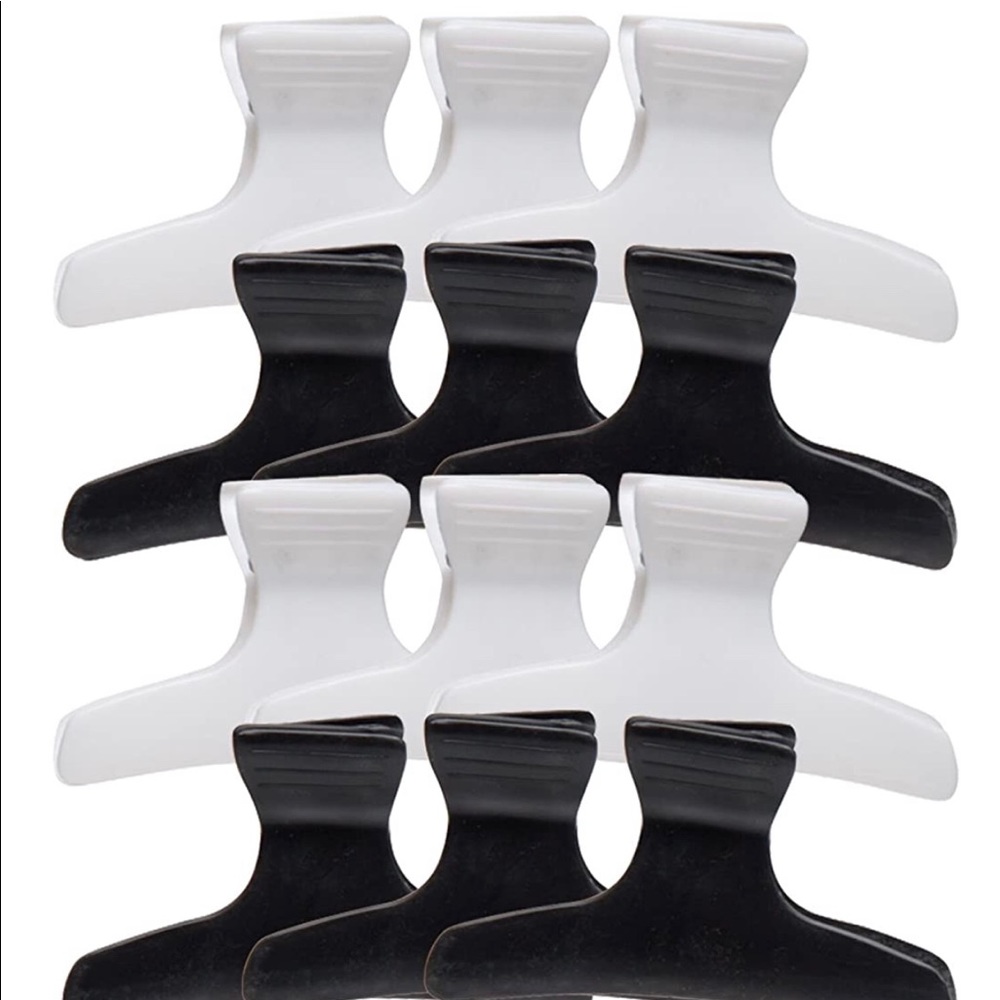 Large butterfly hair Clamps